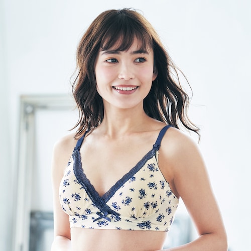 マタニティサイズナチュラルフィットノンワイヤーブラジャー 【産前・産後】