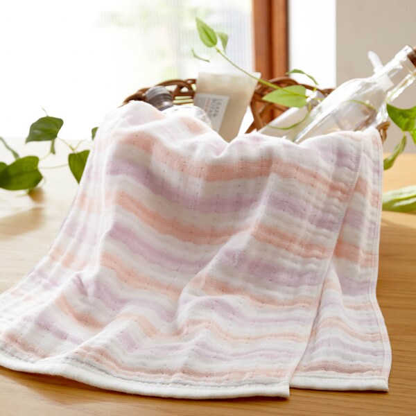 【ベルメゾン】やわらかガーゼフェイスタオル"天使のガーゼ"