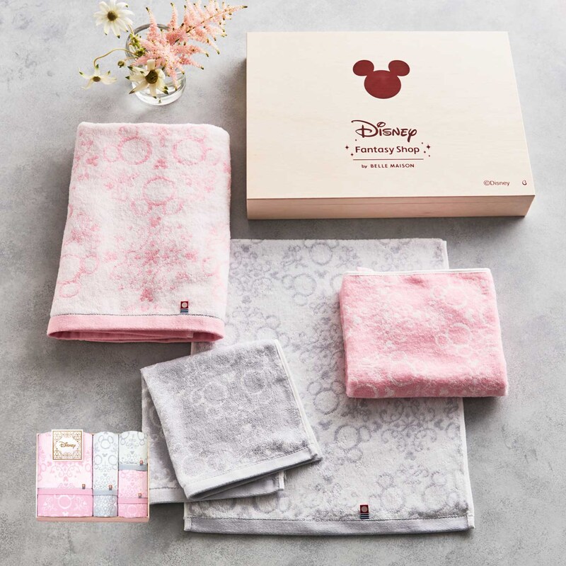 10 Off 木箱入り今治タオル4枚セット ミッキーモチーフ ディズニー Disney 通販のベルメゾンネット