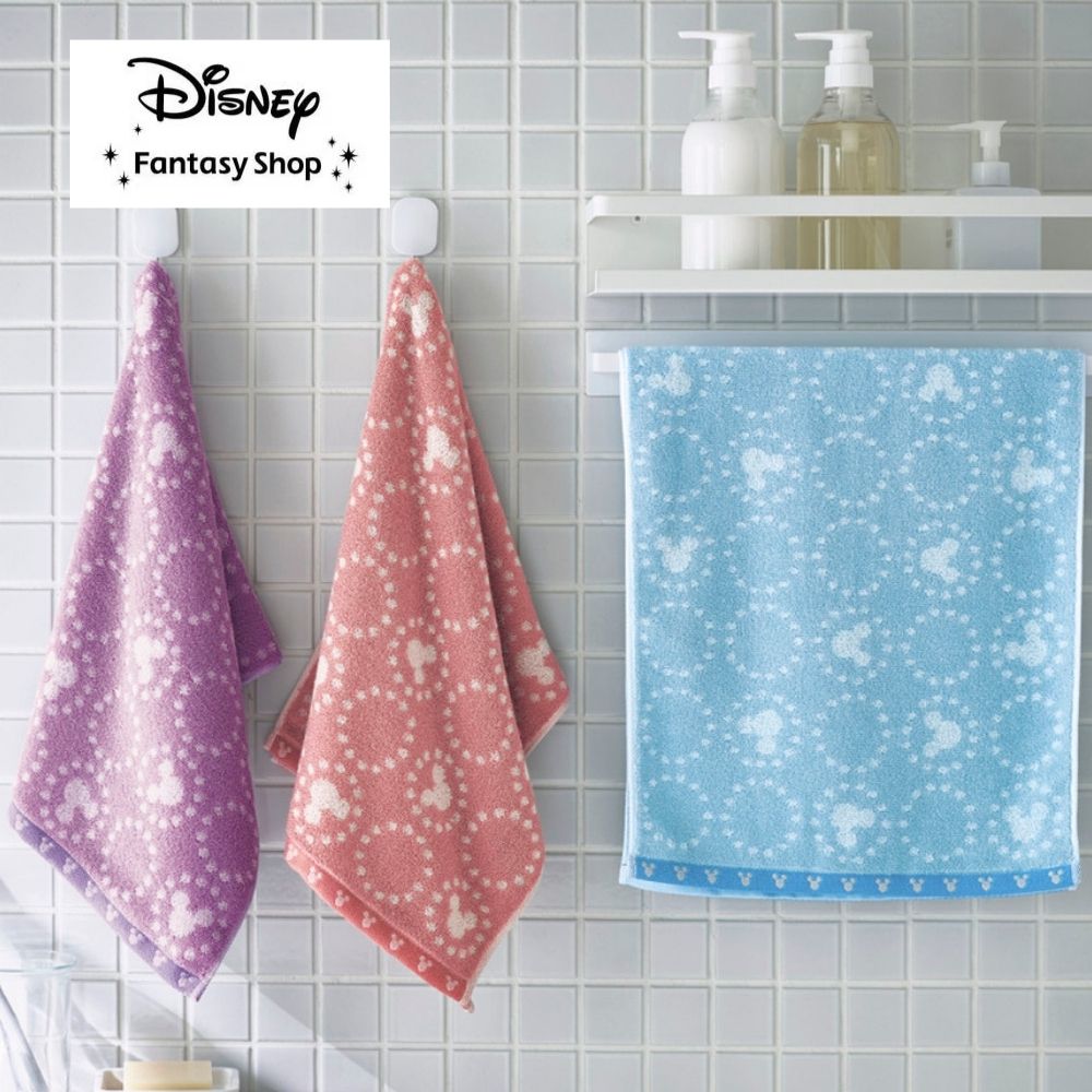 【ディズニー/Disney】抗菌・防臭・速乾ふんわりタオル「ミッキーモチーフ」 【ディズニー/Disney】抗菌・防臭・速乾ふんわりタオル「ミッキーモチーフ」