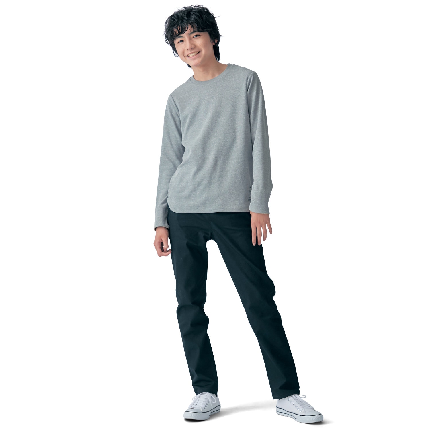 レビュー高評価！スーパーストレッチロングパンツ（120～170cm）（子供