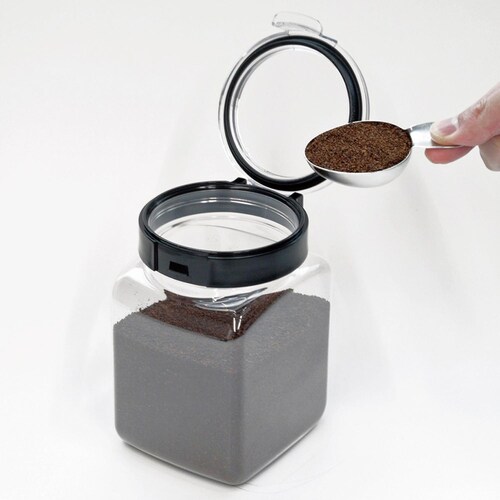 ステンレス製計量スプーン付きコーヒー用保存容器“フレッシュロック”