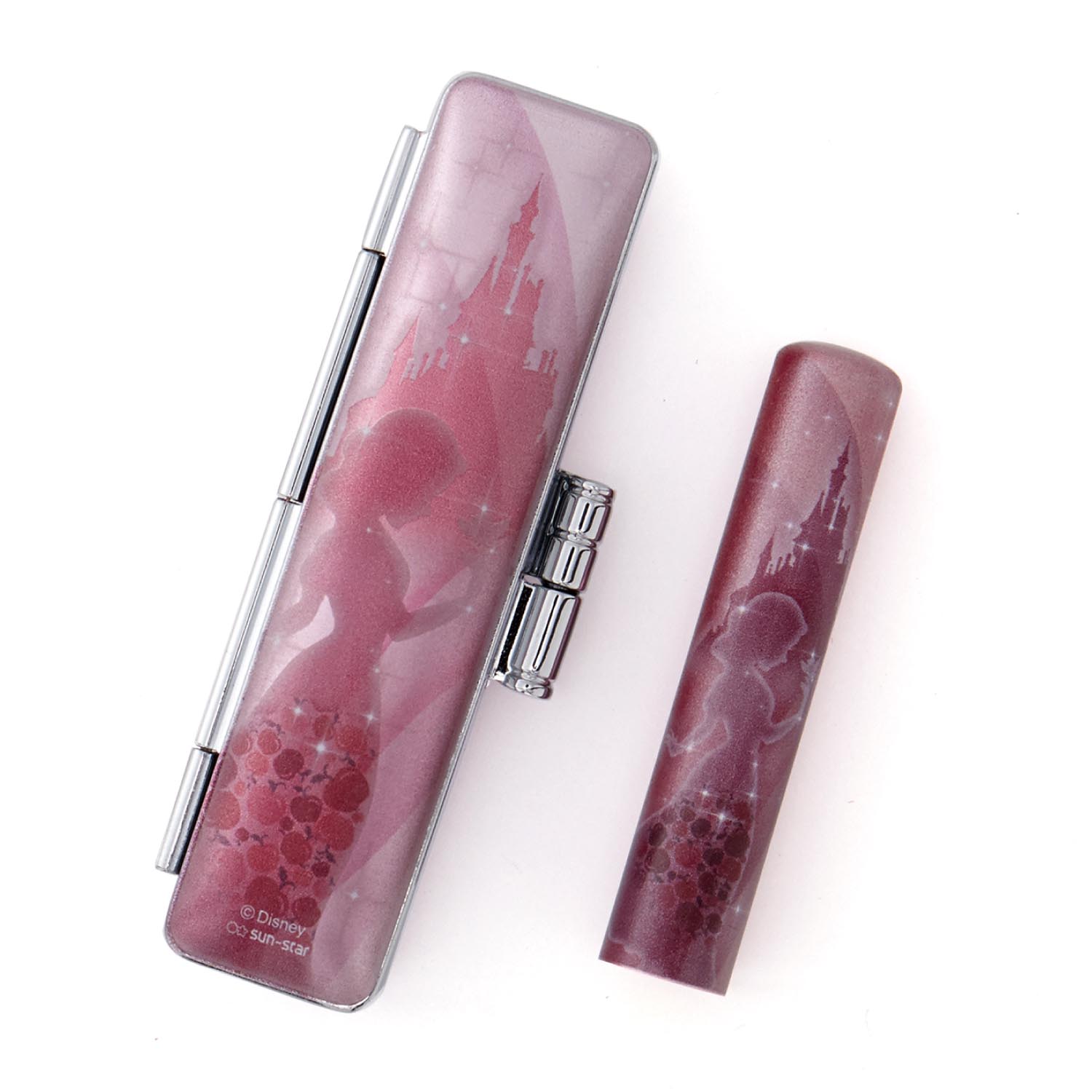 【ディズニー/Disney】プリンセスシルエットの柘材印鑑(銀行印)「白雪姫」