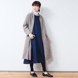 秋冬コーディネート例（着用モデルは身長163ｃｍ、普段着用Mサイズ、着用Mサイズ）