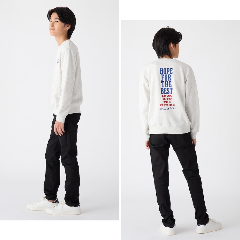 ブラック／モデル身長152cm・150サイズ着用