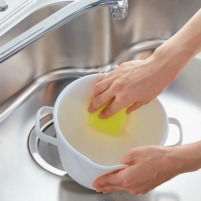 琺瑯素材なので油汚れが落ちやすい