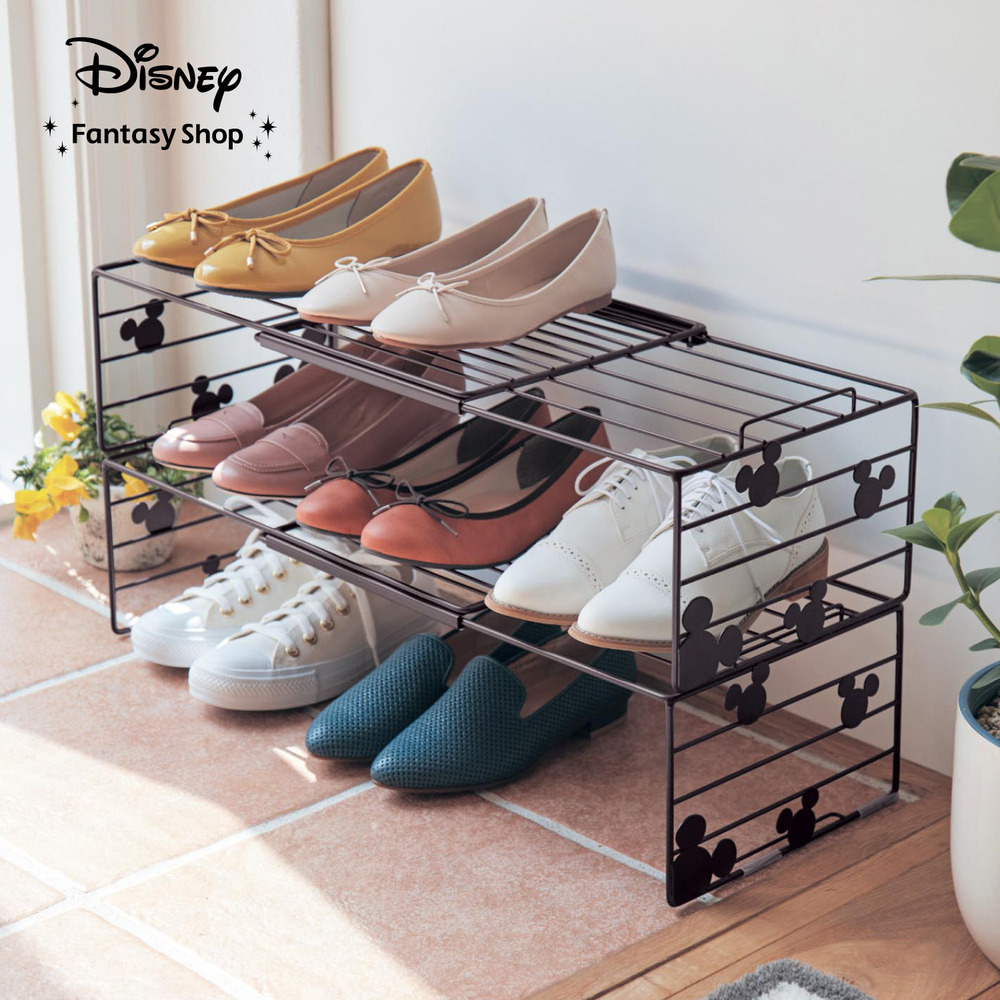 伸縮シューズラック ミッキーモチーフ ディズニー Disney 通販のベルメゾンネット 伸縮シューズラック ミッキーモチーフ ディズニー Disney 通販のベルメゾンネット