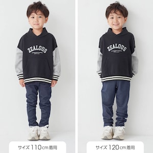 サイズ別着用比較／モデル身長107cm