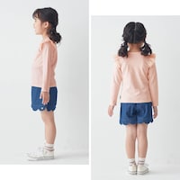 ライトピンク／モデル身長110cm・110サイズ着用