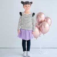 パープル／モデル身長112cm・サイズ110