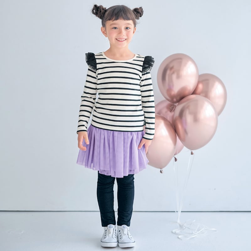 パープル／モデル身長112cm・サイズ110