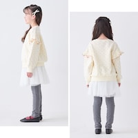 オフホワイト／モデル身長127cm・130サイズ着用