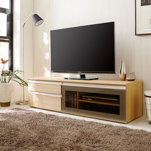 ブレーカー付き４口コンセントが付いたテレビ台