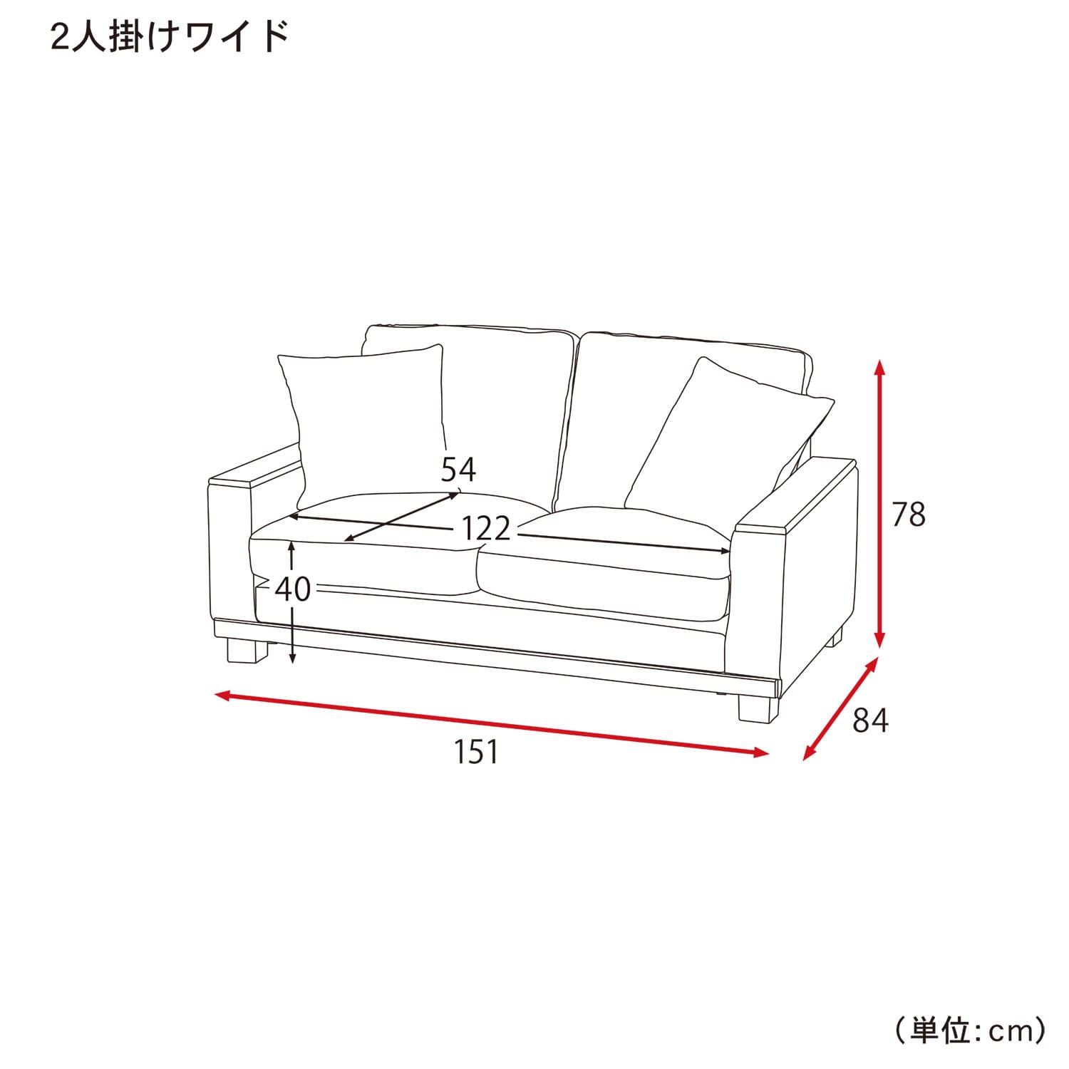 使うほどに味わいが増す帆布のソファー ＜2人掛けワイド／3人掛け＞｜通販のベルメゾンネット