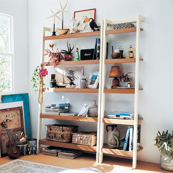 【ベルメゾン】インテリアをオシャレに見せる立て掛けラック 【選べる幅4タイプ】