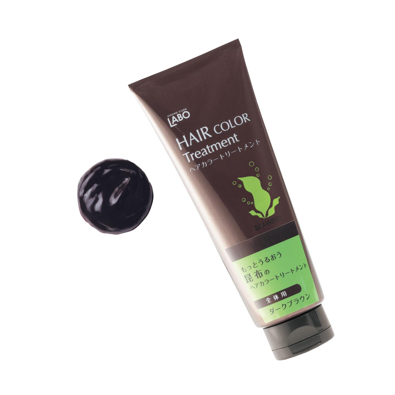 【ベルメゾン】もっとうるおう昆布のヘアカラートリートメント (白髪用)