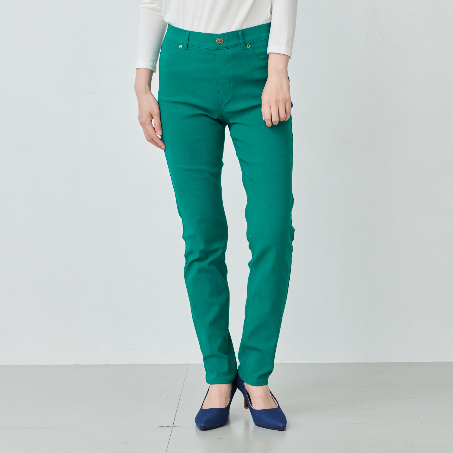 【ベルメゾン】ツイルレギンスパンツ