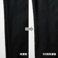 左：洗濯前　右：50回洗濯後