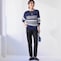 モデル身長170cm／61-89・股下66cm　※写真は撮影用のため股下+6cmになります。