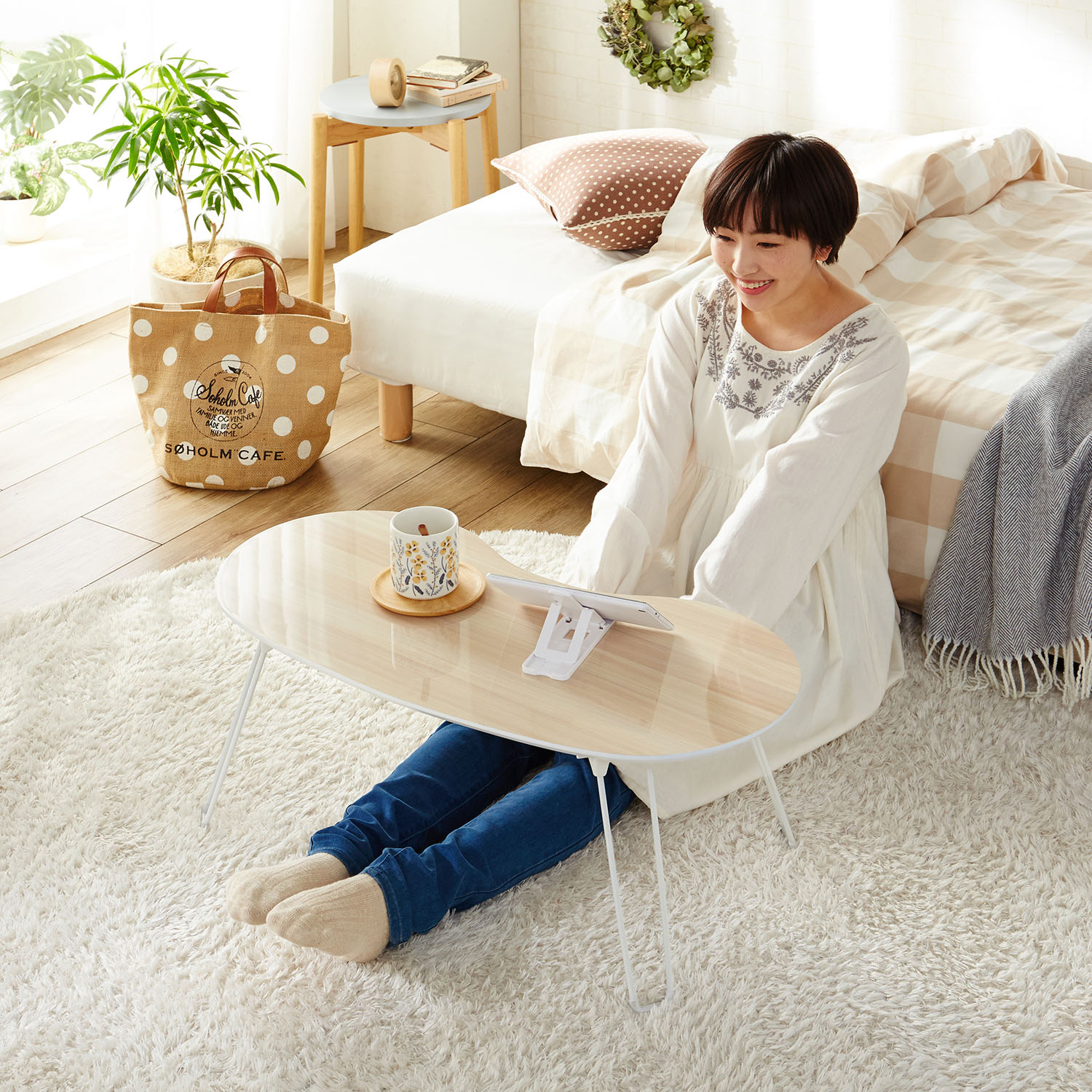 折りたたみ テーブル かわいいの通販 通販のベルメゾンネット 折りたたみ テーブル かわいいの通販 通販のベルメゾンネット