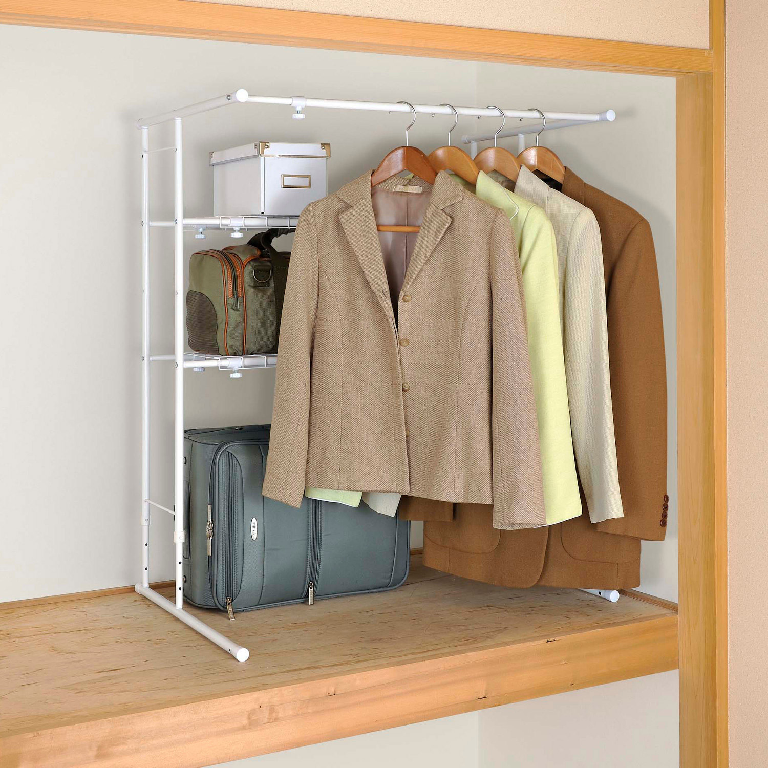 高さ 幅調節ができる押入れハンガーラック 通販のベルメゾンネット 高さ 幅調節ができる押入れハンガーラック 通販のベルメゾンネット