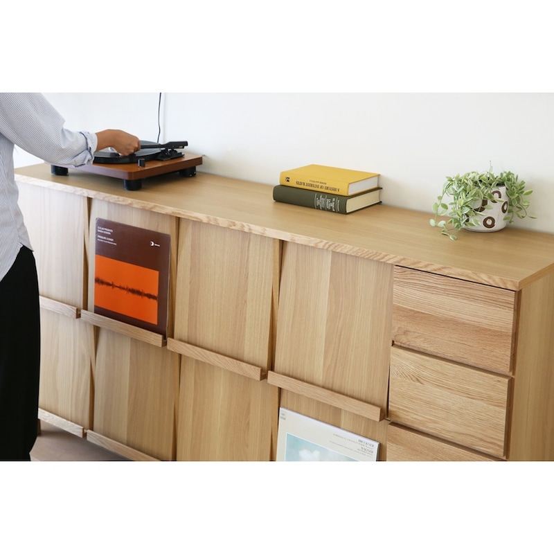 レコードを飾って収納するのに最適