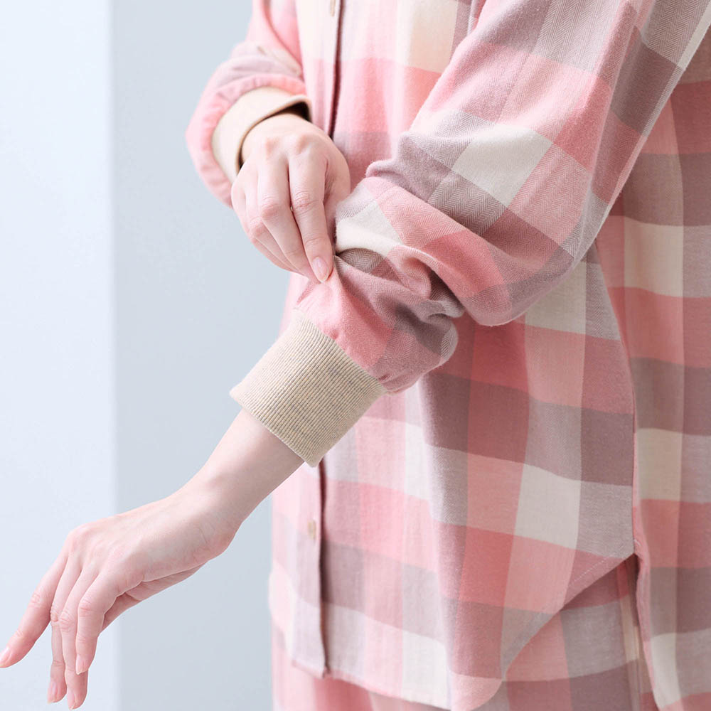 【新色追加】 着心地やわらかふんわりコットン起毛パジャマ(エブリデイファン/EVERYDAY FUN) 【新色追加】 着心地やわらかふんわりコットン起毛パジャマ(エブリデイファン/EVERYDAY FUN)