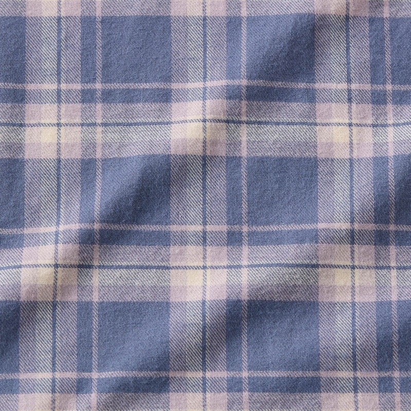 ネイビーパープルチェック