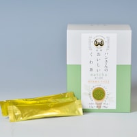 桑×抹茶は、旨味の多い国産抹茶をブレンドし、桑の葉のまろやかさに、国産抹茶のホッとする風味が加わり、