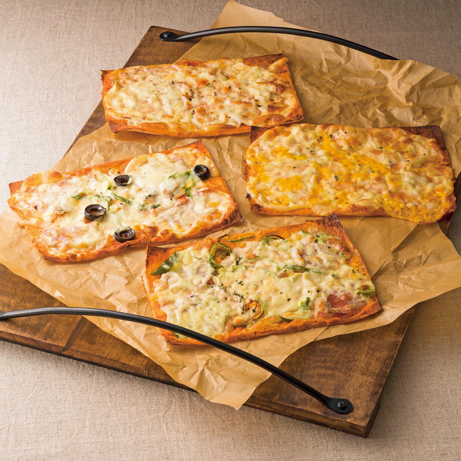 【ベルメゾン】薄焼きミルフィーユピザセット