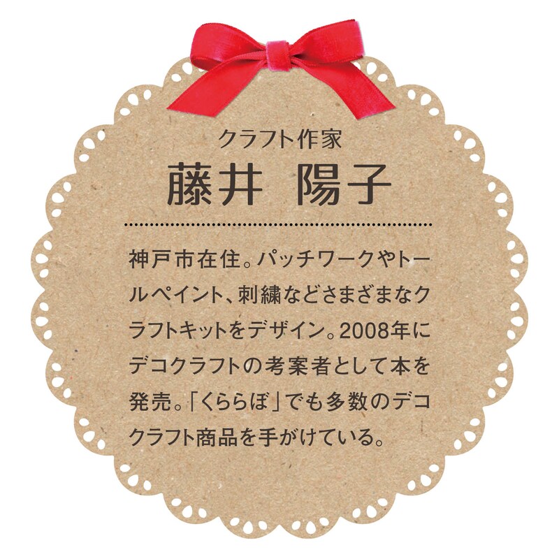 キャラクターデコクラフト手作りキット／藤井陽子（選べるキャラクター 
