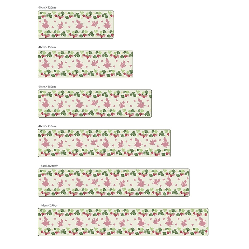 ふしぎの国のアリス／幅約44cm(柄の出方の参照　実物の色合いとは異なります）