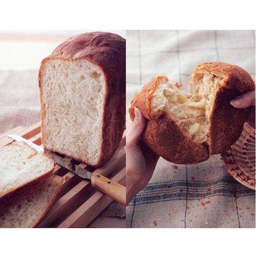 【簡単・手作り】ブーランジェリーの２種類の食パン【人気店パリゴ監修】 【累計販売数3万点突破】