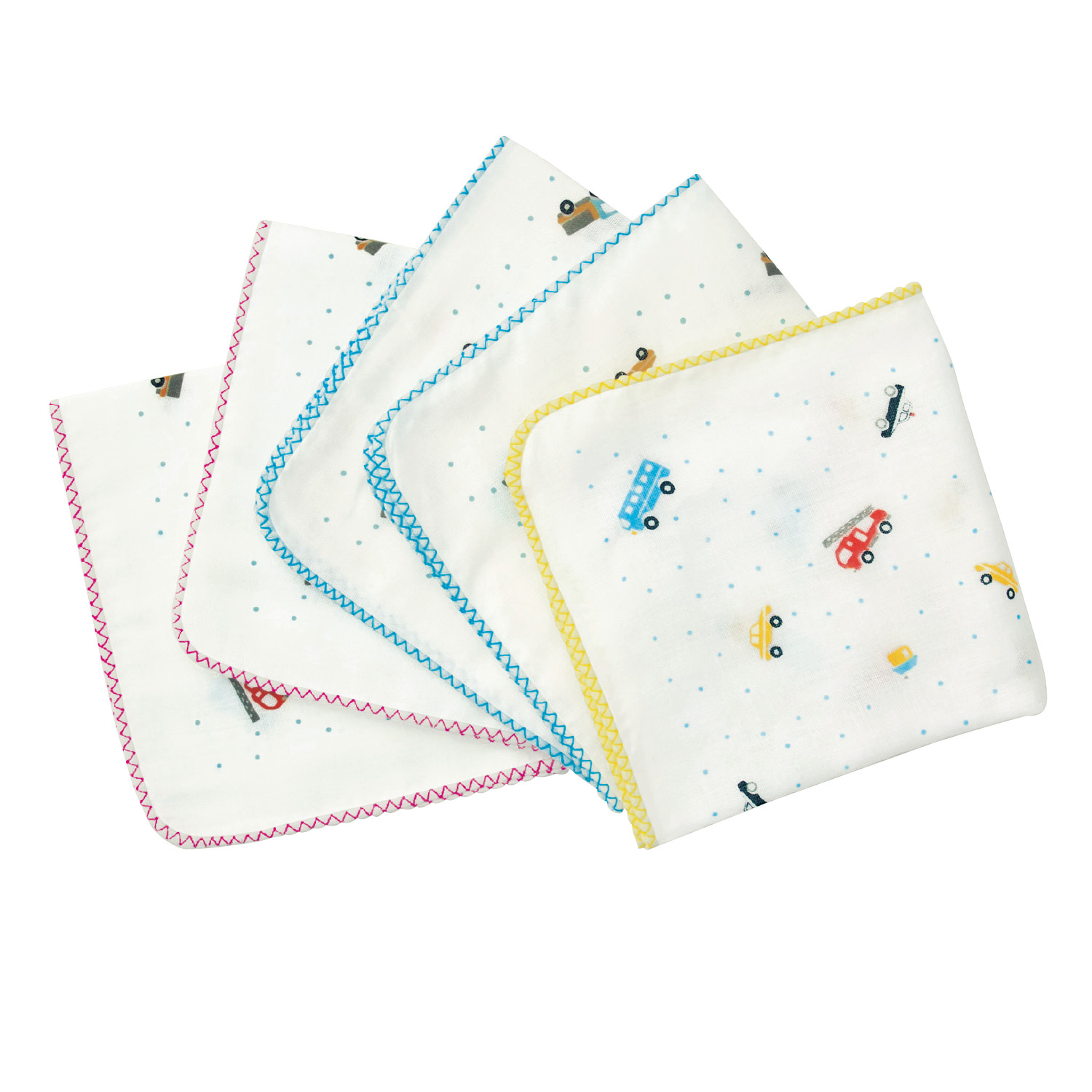 【ベルメゾン】【赤ちゃん・新生児に】日本製ガーゼハンカチ5枚セット 【ベルメゾン】【赤ちゃん・新生児に】日本製ガーゼハンカチ5枚セット