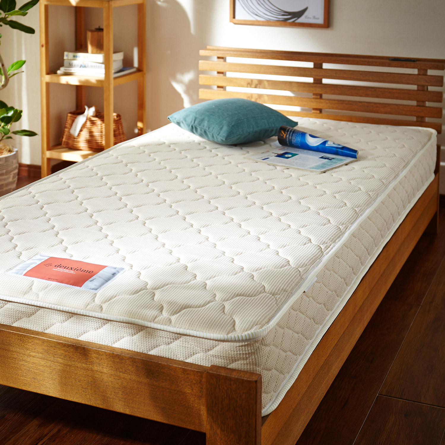 【フランスベッド】【圧縮ロール】ポケットコイルシングルマットレス