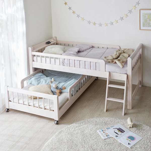 【ベルメゾン】上下段ベッド (親子ベッド)