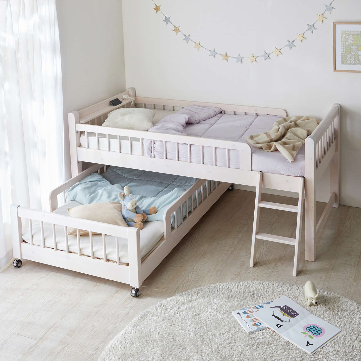 上下段ベッド (親子ベッド)<シングル> 上下段ベッド (親子ベッド)<シングル>