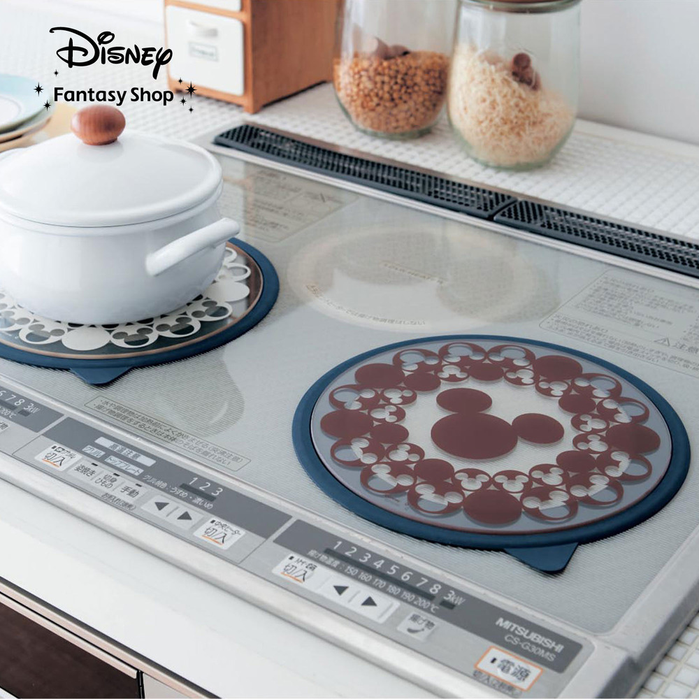 【ディズニー/Disney】IH焼け焦げ防止プレート同色2枚セット「ミッキーモチーフ」 【ディズニー/Disney】IH焼け焦げ防止プレート同色2枚セット「ミッキーモチーフ」