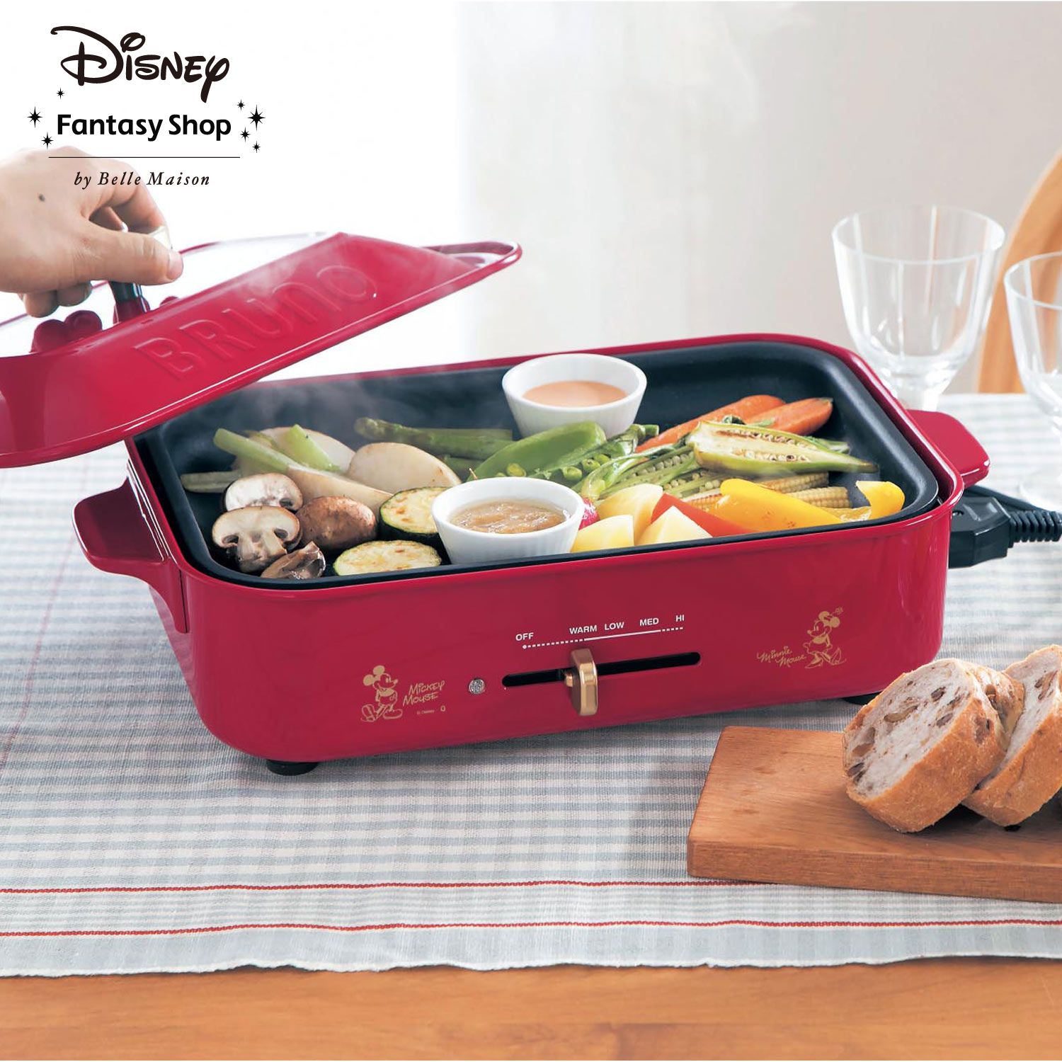 コンパクトホットプレート bruno 選べるキャラクター ディズニー Disney 通販のベルメゾンネット コンパクトホットプレート bruno 選べるキャラクター ディズニー Disney 通販のベルメゾンネット