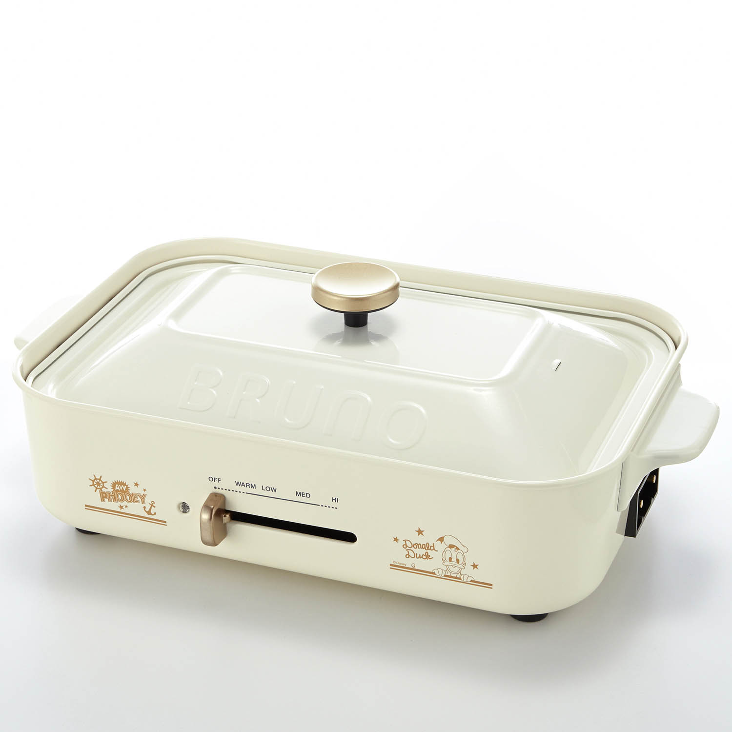 【2-3人用のコンパクトサイズ】 コンパクトホットプレート/BRUNO(選べるキャラクター)(ディズニー/Disney) 【2-3人用のコンパクトサイズ】 コンパクトホットプレート/BRUNO(選べるキャラクター)(ディズニー/Disney)