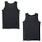 ２枚組：ブラック（タンク）