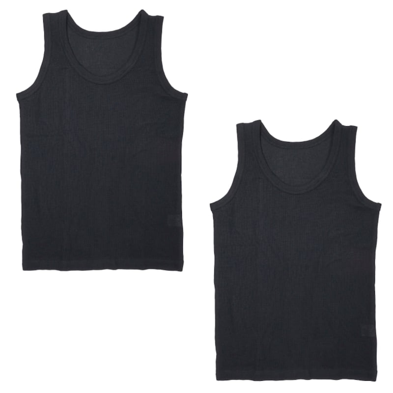 ２枚組：ブラック（タンク）