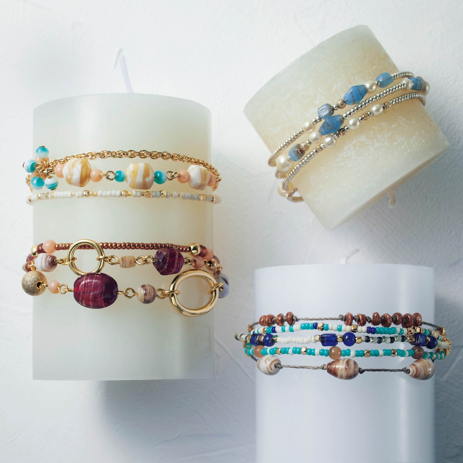 手作りキット ハンドメイドガラスビーズのブレスレット くららぼ 通販のベルメゾンネット 手作りキット ハンドメイドガラスビーズのブレスレット くららぼ 通販のベルメゾンネット