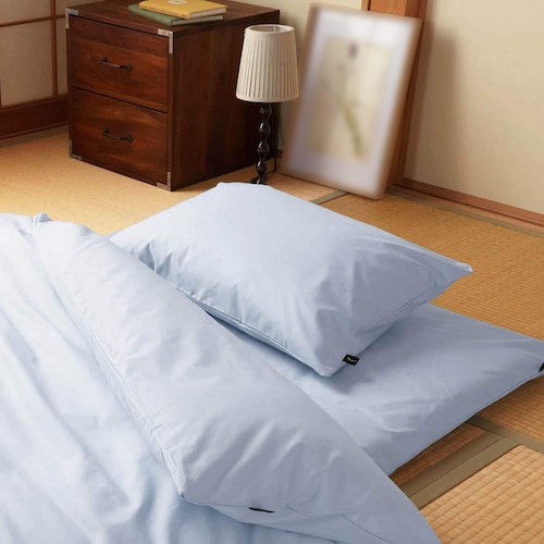 15色から選べる綿素材の枕カバー［日本製］ ＜約43×63cm用＞