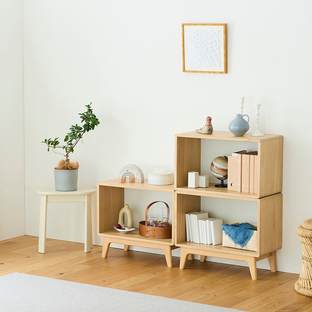 マルチに使える角が丸いスタッキングラック(BELLE MAISON DAYS)｜通販