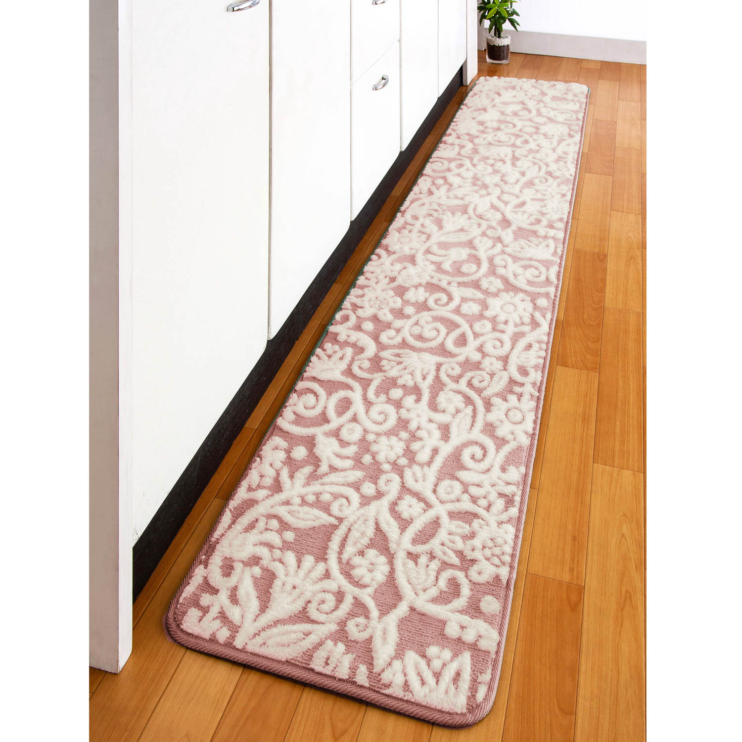 【ベルメゾン】【アウトレット】ふんわりキッチンマット 【240cmロングサイズあり】