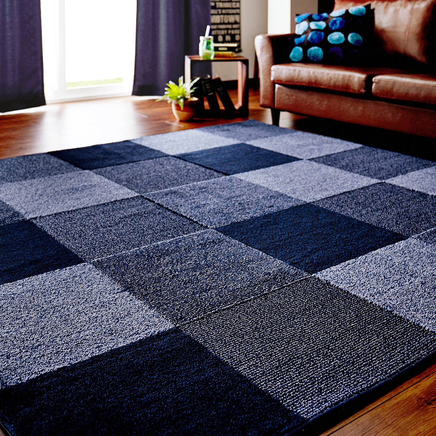 【ベルメゾン】アース防ダニ(R)・抗菌・遮音・防炎ラグ