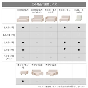 サイズ展開