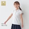 ＜ベルポロ＞ガールズ半袖ポロシャツ 【制服　白】【3枚セットあり】