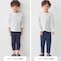 サイズ別着用比較／モデル身長107cm